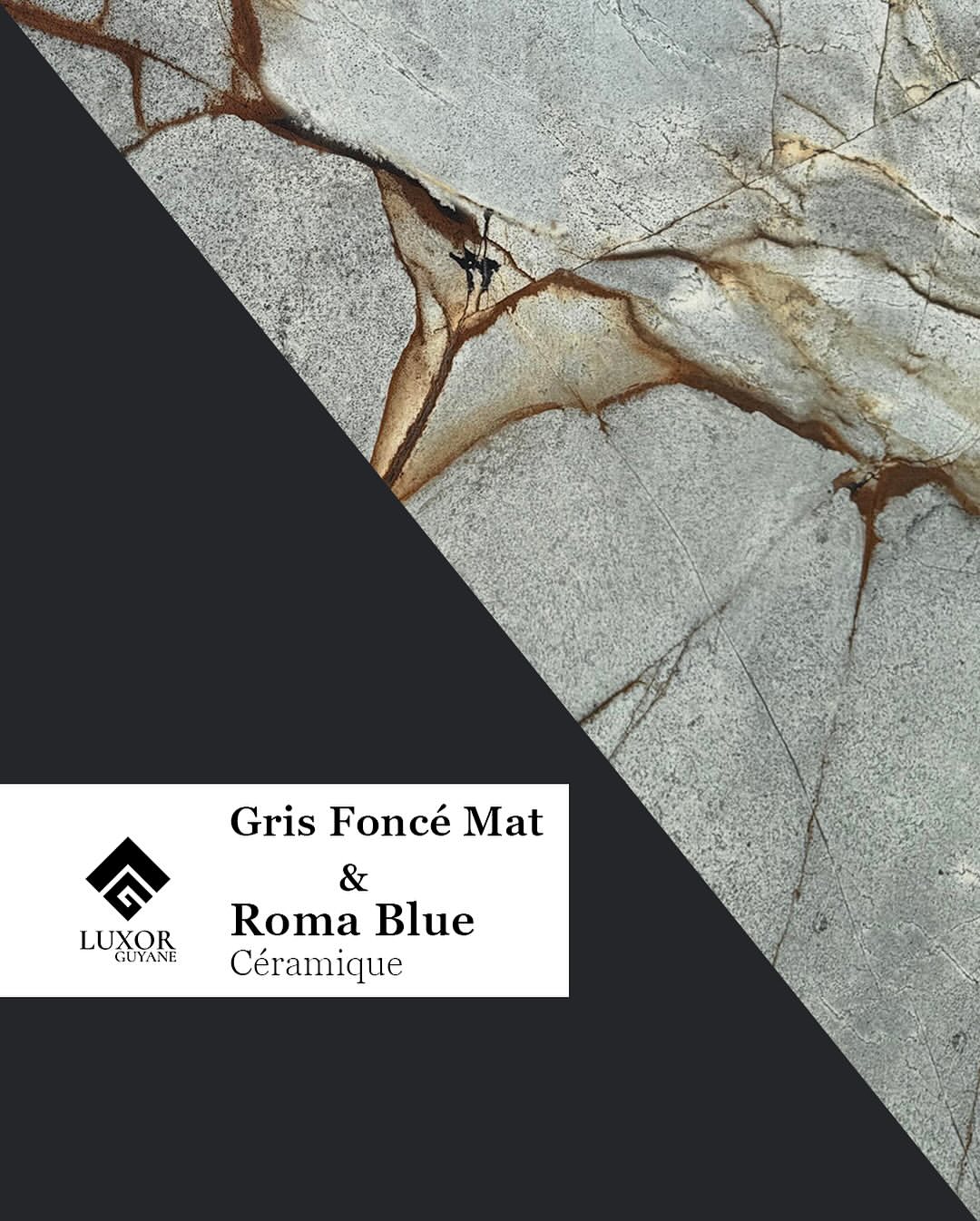 Plan de travail Roma Blue